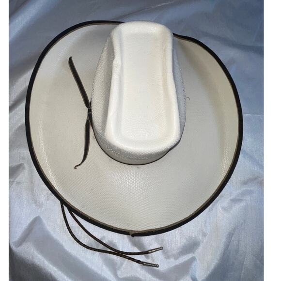 Alamo Hat with‎ Iron Weave - Hat Size 7 - Silver Slide & End Caps - Picture 9 of 14